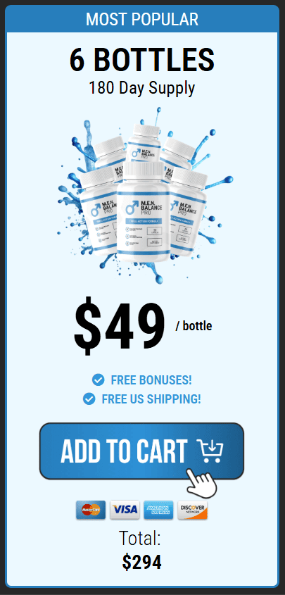 men balance pro 6 bottles price