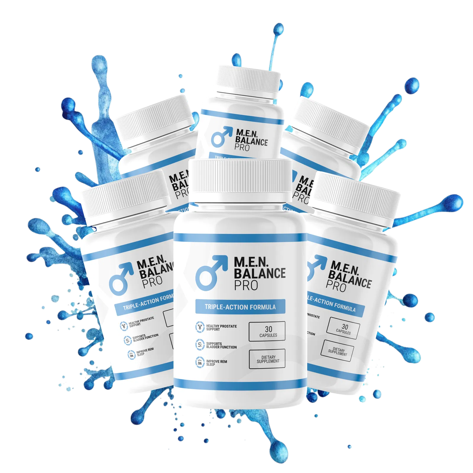 men balance pro 6 bottles